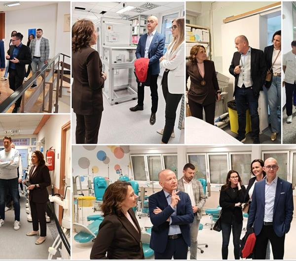 Radni dio posjeta ministrice Hrstić KBC-u Split