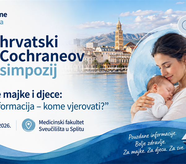 Započele prijave za 18. hrvatski Cochrane simpozij