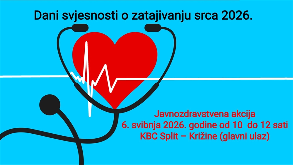 Javnozdravstvena akcija povodom Dana svjesnosti o zatajivanju srca
