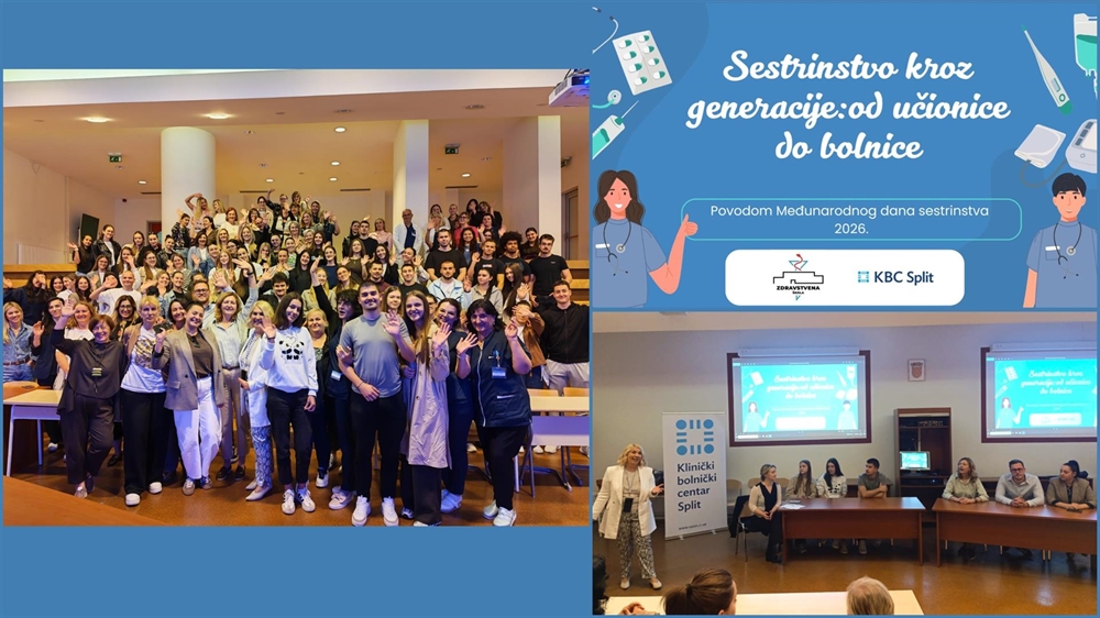 Održana tribina "Sestrinstvo kroz generacije: od učionice do bolnice"